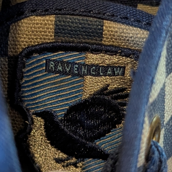 VANS Harry Potter Ravenclaw Limited Edition Sneakers Men's 7.5 Women's 9 USED - Picture 8 of 9